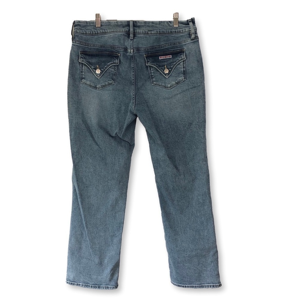 Hudson Denim Jeans Light Wash Flap Pocket Size 14